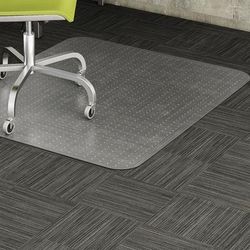 Lorell 69160 Low Pile Chairmat, Rectangular 46 x60 , Clear LLR69160