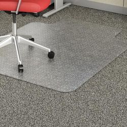 Lorell 02157 Chairmat Average Lip, 25 x12 Lip, 45 x53 , Clear LLR02157