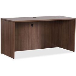 Lorell 69971 Credenza, 60" x 24" x 29-1/2", Walnut LLR69971