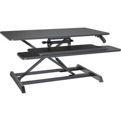 Lorell 99555 Large Monitor Desk Riser, 37.40 lb Load Capacity, 19.6", x 35.4" x 19.3", Black LLR99555