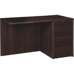 Lorell PR2448RES Right Return F/F 48"Wx24"Dx29"H, Espresso LLRPR2448RES