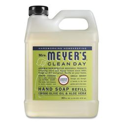 Mrs. Meyer's® 651327EA Clean Day Liquid Hand Soap Refill, Lemon Verbena, 33 oz SJN651327EA