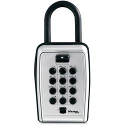 Master Lock Company 5422D Portable Key Safe, Protective Weather Cover, Black/Silver