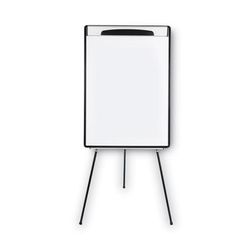 MasterVision™ EA23062119 Magnetic Gold Ultra Dry Erase Tripod Easel W/ Ext Arms, 32" to 72", Black/Silver BVCEA23062119