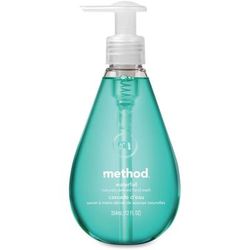 Method Products Inc. 00379 Gel Hand Wash, Waterfall, 12 oz Pump Bottle MTH00379