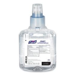 Purell 1902-02 SF607 Instant Hand Sanitizer Foam, 1200 mL Refill, Fragrance Free, 2/Carton - Case of 2