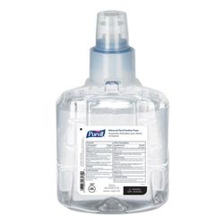 Purell 1905-02 Advanced Hand Sanitizer Foam, LTX-12 1200 mL Refill, Clear GOJ190502EA