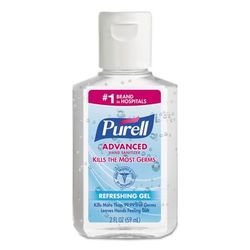 Purell 9605-24 Advanced Hand Sanitizer Refreshing Gel, Clean Scent, 2 oz, Squeeze Bottle, 24/Carton - Case of 24 960524GOJ
