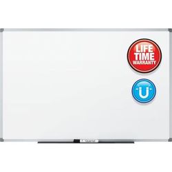 Quartet® 85516 Magnetic Whiteboard, DuraMax, 48"Wx36"H, Aluminum
