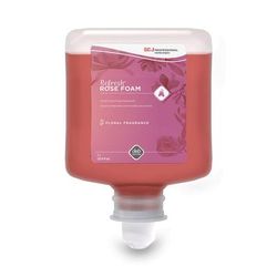 SC Johnson RFW1L Refresh Foaming Hand Soap, Rose, 1L Refill, 6/Carton - Case of 6 SJNRFW1L