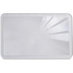 Sparco 10601 Full Page High Power Magnifier, 8-1/2 x12 x1/8 , 2X Power, BK SPR10601