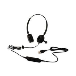 Spracht HSWDUSB2 USB Headset, Binaural, Over The Head