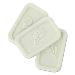 VVF AMENITIES TD400050 Unwrapped Amenity Bar Soap, Fresh Scent, 1/2, 1000/Carton - Case of 1000 GTP400050