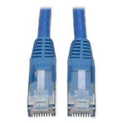 Tripp Lite N201010BL Cat6 Gigabit Snagless Molded Patch Cable, RJ45 (M/M), 10 ft., Blue TRPN201010BL