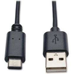 Tripp Lite U038003 USB 2.0 Hi-Speed Cable, USB 2. A To C, 3', Black TRPU038003