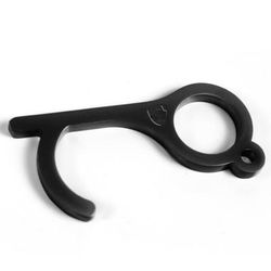 Guard Dog No-Touch Keychain Handtool - Black - Black