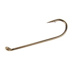 Daiichi 1710 2X-Long Wet Nymph Fly Tying Hooks - Bronze 6