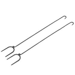 Barebones Cowboy Grill Roasting Sticks 2 Set - Black