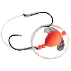 Beau Mac Salmon Rigs 40lb - Flame 5/0