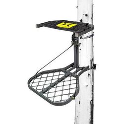 Hawk Rival Micro Hang On Treestand - Black 20in x 10.5in