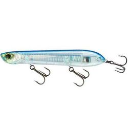 Yo-Zuri 3DB Pencil Popper Topwater Hard Bait - Prism Silver Black