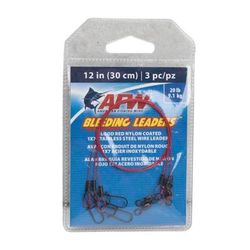 American Fishing Wire Surflon Bleeding Leader - Red