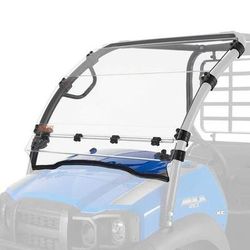Kolpin UTV Windshield - Full-Fixed - Kawasaki Mule SX - Clear