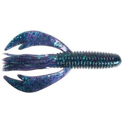 Big Bite Baits Swimming Craw Tube Creature Bait - Green Pumpkin