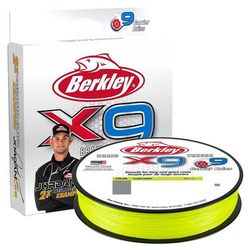 Berkley Jordan Lee x9 Braided Fishing Line - 328yds - Flame Green