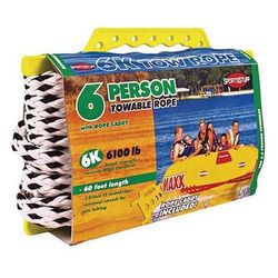 Sportsstuff Heavy Duty 6-Person Towable Tube Rope - White