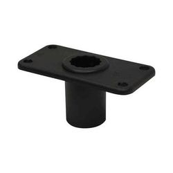 Wise 6015 Flush Mount Bracket for Wise Rod Tender Holder - Black