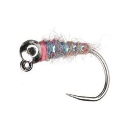 RoundRocks Walts Worm Fly - 6 Pack - Rainbow 14