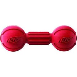 Nerf Dog Retriever Barbell Chew Toy - Red