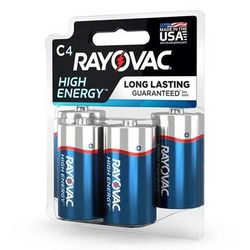 Rayovac C HIGH ENERGY Alkaline Batteries - 8