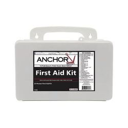 Anchor Brand 25 Person First Aid Kit, Plastic Case, Wall Mount (101-25-3-FAKP)