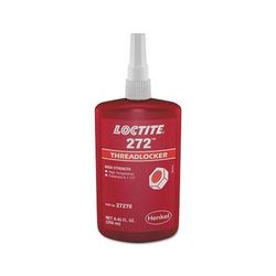 Loctite 272 Threadlocker, High Temp/High Strength, 250 mL, Red (442-195542)