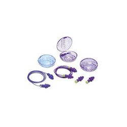 Moldex Rockets Reusable Earplugs, TPE, Purple, Uncorded (507-6400)