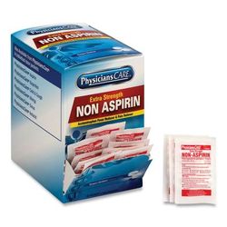 PhysiciansCare Non Aspirin Acetaminophen Medication, Two-Pack, 50 Packs/Box (ACM90016) (ACM90016)