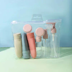 11PCS Travel Refillable Bottle Set Refillable Spray Lotion Shampoo Shower Tube Bottling Refill Cosmetic