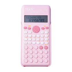 Scientific Calculators Pink Math Calculator with 240 Multi-Functional Calculator 2 Lines LCD Display Ideal for Teachers