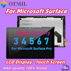 Microsoft Surface Pro 3/4/5/6/7 LCD Touch Screen Digitizer Assembly - Replacement for 1631 1724 1796 1807 1866 - High-Quality