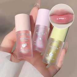 Crystal Jelly Lip Oil Moisturizing Lip Balm Moisturizes and reduces lip lines Lipstick for women