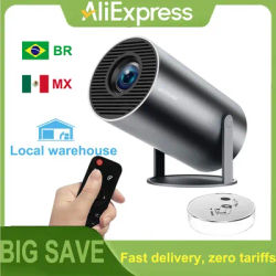 DITONG Hy300 Plus Projector 4K Android 1080P 1280*720P Full HD Home Theater Video Mini led Projector for movies Upgraded version