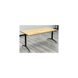 66" x 30" Converge Easy Flip Solid Hardwood Training Table