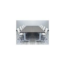 72" x 142" Converge Easy Flip Modular Solid Wood Conference Table