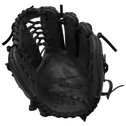 Nike Alpha Edge 12" Modified Trap Baseball Glove - Right Hand Throw Black/Metallic Gold