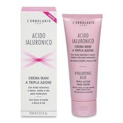 L`Erbolario Crema Mani Acido Ialuronico Tripla Azione 75 ml