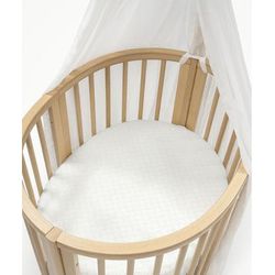 Stokke Sleepi Mini Fitted Sheet - Fans Grey