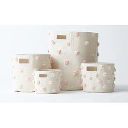 Petit Pehr Pom Pom Basket - Mini - Blush