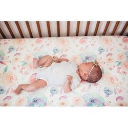 Copper Pearl Premium Fitted Crib Sheet - Bloom